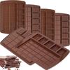 1pc Silicone Mold Chocolate Mold Fondant Patisserie Candy Bar Mould Cake Mode Decoration Kitchen Baking Accessories