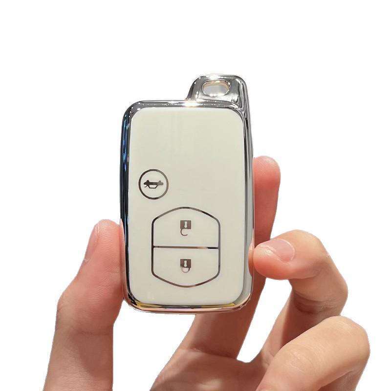 Housse de clé Toyota: Convient pour Camry, Highlander, Prius, 86, Land Cruiser, Reiz, Prado