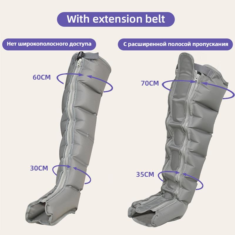 Ny oppgradering 6 hulrom Elektrisk luftkompresjon Kroppsmassasje kollisjonspute massasje for arm midje ben fot fremme blodsirkulasjonen Lindre smerte