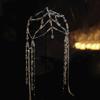 Long Tassel Crystal String Beads Hair Accessories Fairy Bridal Crown  Wedding Styling Accessories