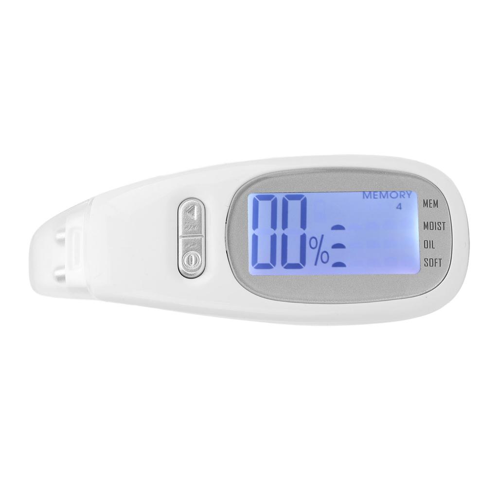 Skin Hydration Tester Facial Water Oil Analyzer Skin Hydration Meter for Home Travel Beauty Salon
