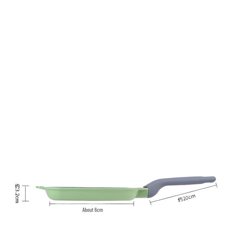 Chuidahuang Bamboo Green Stone Non-stick Breakfast Frying Pan
