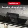 Silicone Car Reverse Camera Cover Self-Adhesive Camera Rain Guard Shield  Car Accessories