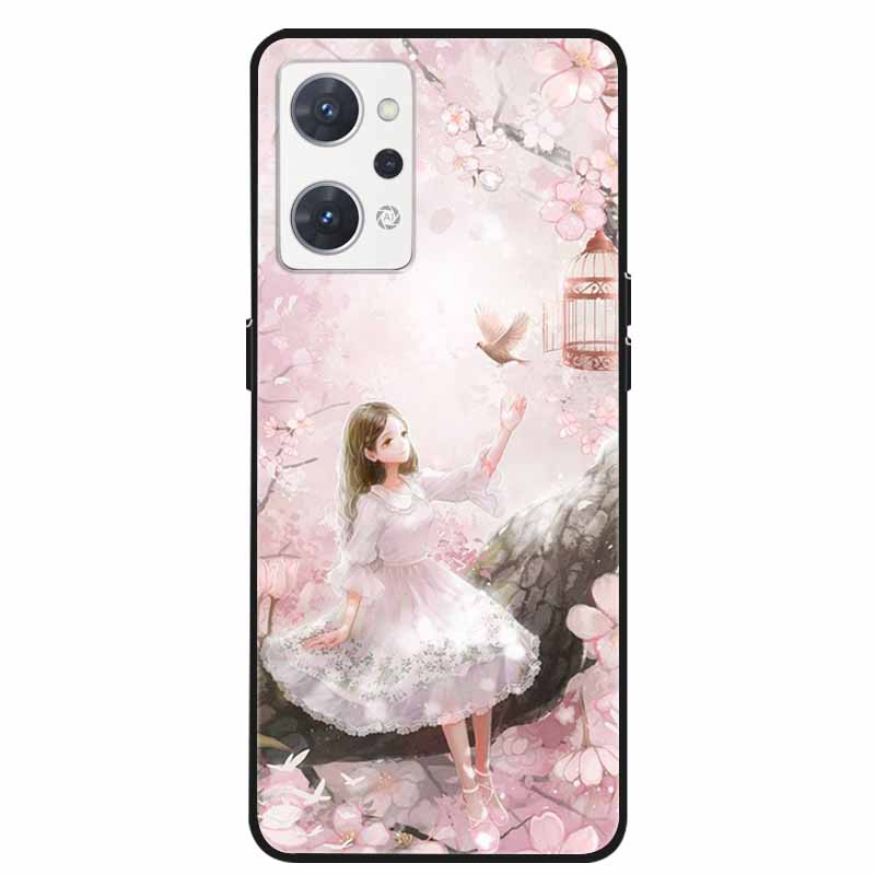 For Oppo Reno 7A 9A Case Phone Cover Soft Silicone Shockproof TPU Funda On For Oppo Reno9 A 5G Protection Capa Reno7 A / Reno9A