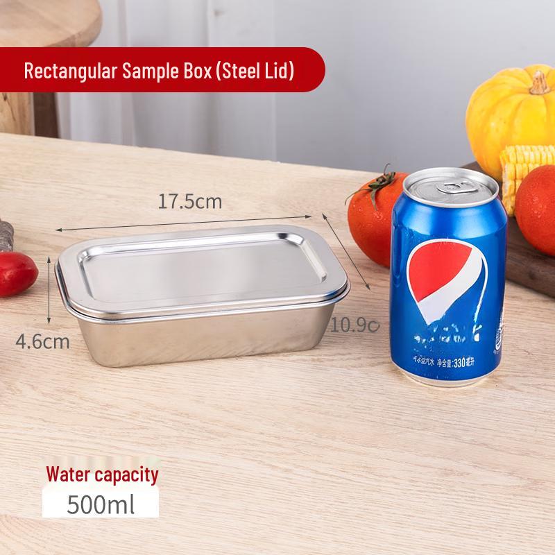Stainless Steel Food Sample Storage Box