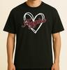 Retro Personalized Aggies-Heart Men Women  Size S-4XL Unisex T-Shirt