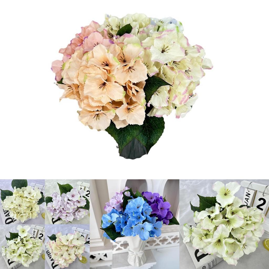 Silk Flower Hydrangea Decor Wedding Photography Props For Home And Events