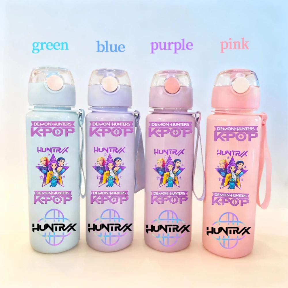 700ML KPOP Devil Hunter Stainless Steel Insulated Mug Anime Cartoon Style Portable Cup Fit designed for Students plus Children