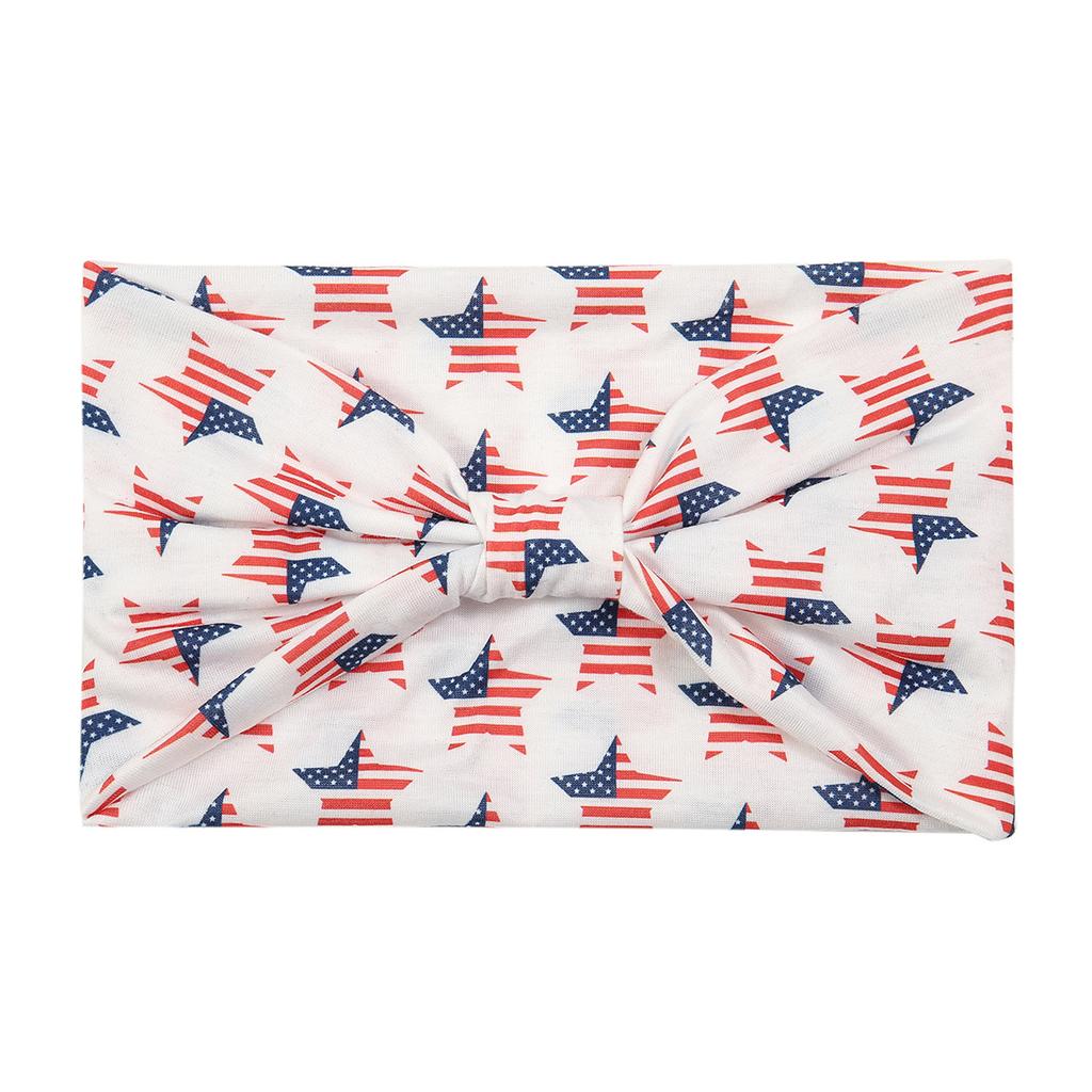 Wide Bandana Headbands for Women Boho Bandeau Headbands Knot Hair Scarf Bands Stretch Floral Printed Non Slip Headbands Elastic