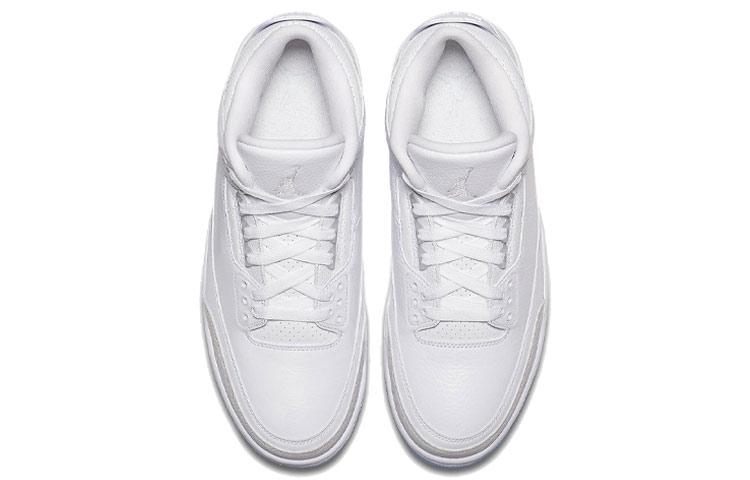 Jordan 3 Retro 'Pure White' 2018 136064-111