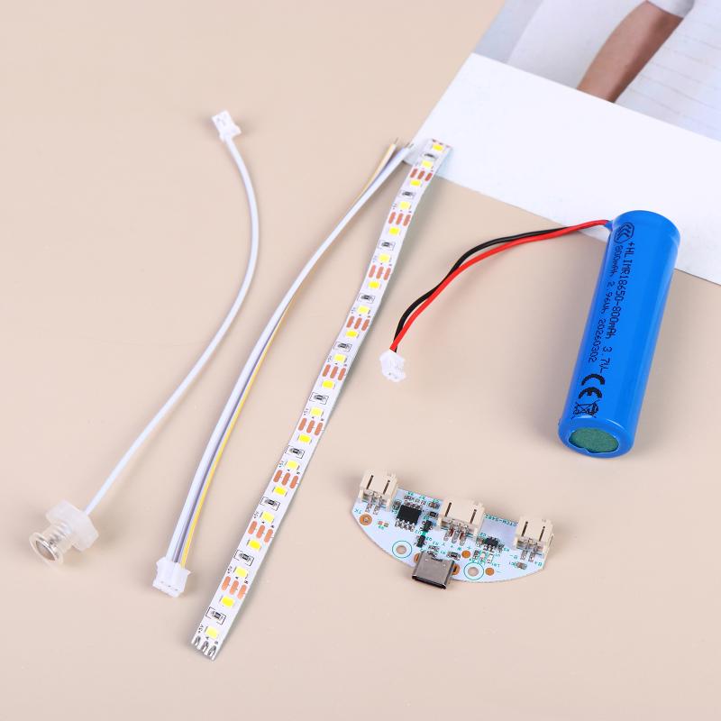 Dc5V Input Light Source Led Light Panel Dimming Controller Change With On/Off Touch Switch Charging Port Type-C