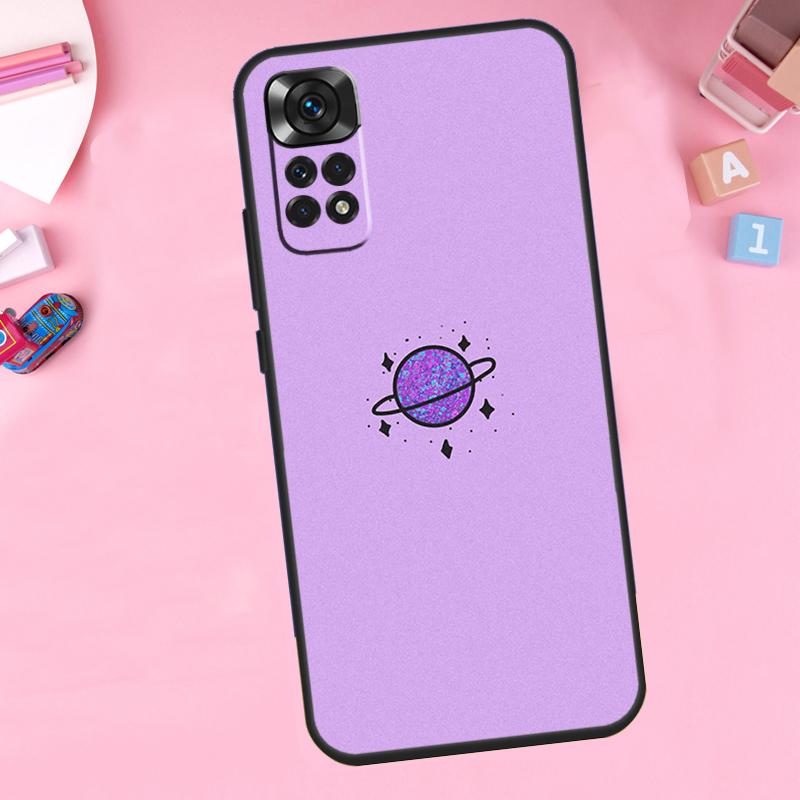 

Purple aesthetic For Xiaomi Redmi Note 14 10 11 12 13 15 Pro Plus Phone Case For Redmi 15C 14C 10C 12C 13C 15 Redmi Note 11 Pro