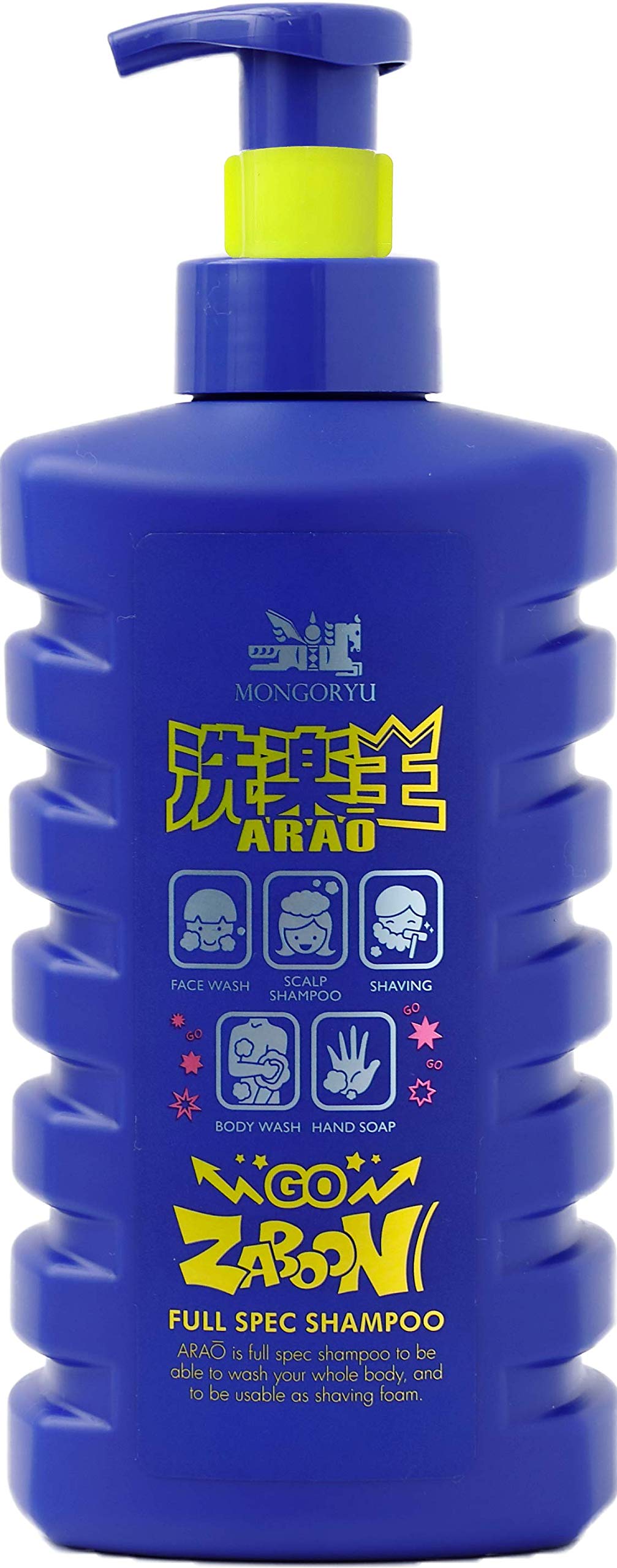 

Mongoryu Scalp Full Spec Shampoo Senrakuoh L Bottle 1000mL Full Body Shampoo &