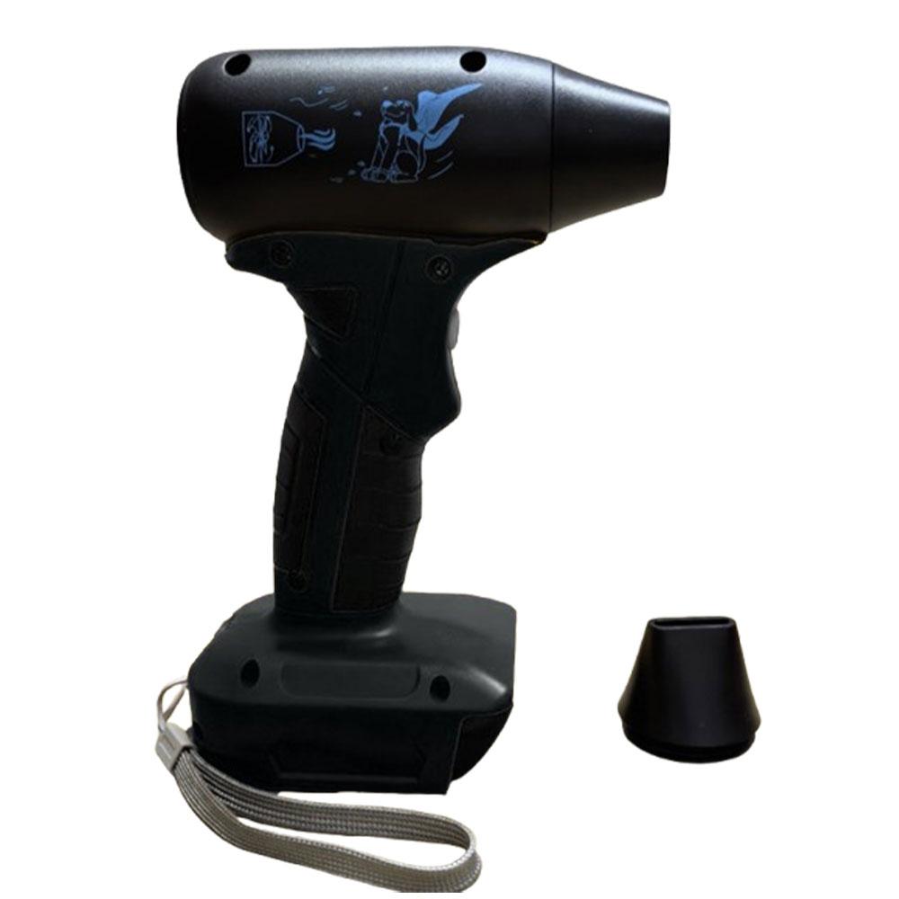 18V Mini Brushless Motor High-power Battery Air Blower Speed Wind 45m/s Wireless Dust Removal Blower for Makita Dewei Battery