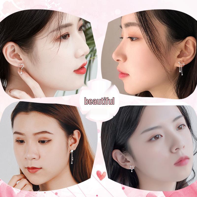 Sterlingsilber Stern Ohrstecker Set – Perfektes Geschenk für Weihnachten oder Geburtstage für Mädchen