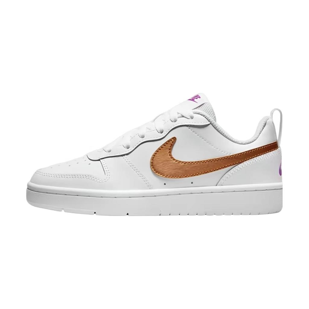 Nike Court Borough Low 2 Low top Skateboard Shoes Women's Pink Blue BQ5448-124(Team6-)