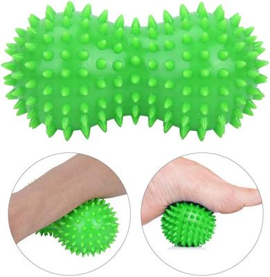 Peanut Massage Ball Double Lacrosse Massage Ball for Physical Therapy Plantar Fasciitis, Yoga Crossfit, Therapy, Muscle Relaxer