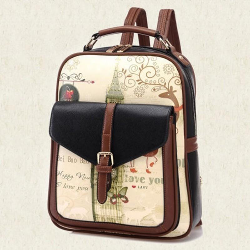 Stylish Travel Casual Pu Leather Shoulder Bag Ideal For Women And Girls