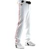 DESCENTE Unifit Pants Plus Straight Pants with Line, Size S, White, Db-1013lp-swht-lin