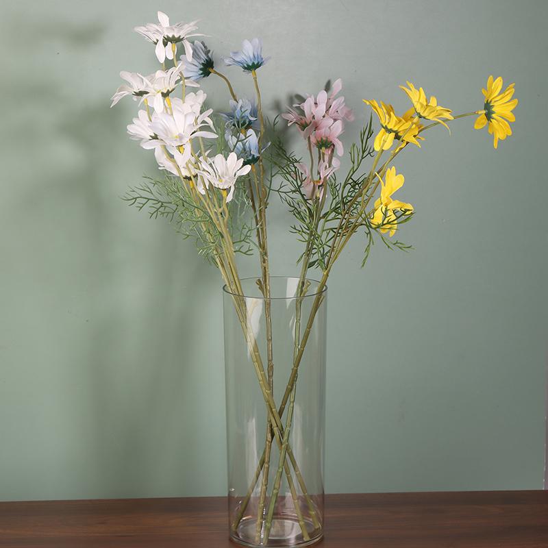 Hydroponic Plants Acrylic Cylinder Vase Transparent Fresh Flowers Decorative Bottles For Wedding Dining Table Centerpieces