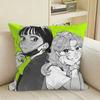 MMitsuki Green Yuri AAya OOosawaS Square Sofa Pillow Cover Solid Color Living Room Home Decor Cushion Case