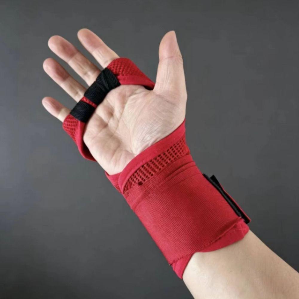 Halbfinger-Boxhandschuhe Stoßdämpfend Box-Trainingshandschuhe Workout Muay Thai Handschuhe Kickboxen