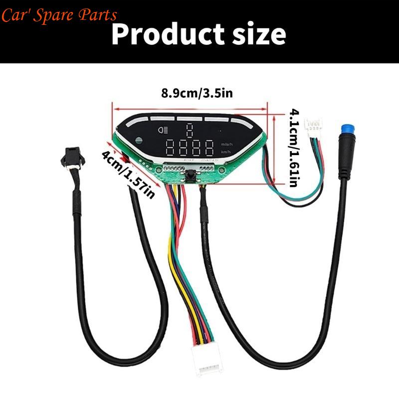Y4UA 36V Electric Bike Display Controller Panel for Speed and Battery Tracking