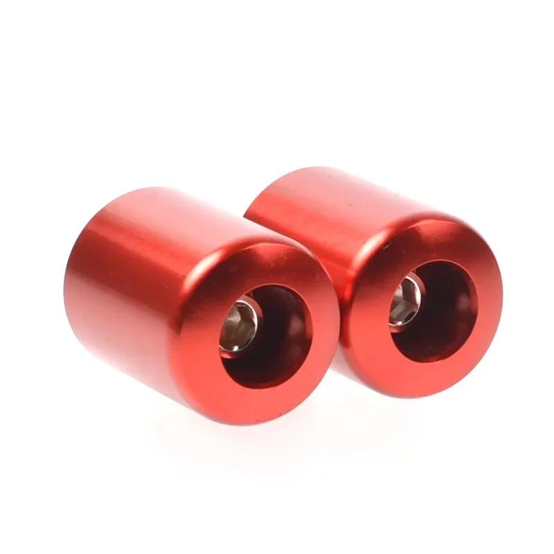 Motorcycle Handlebar Grips Plug Ends Handle Hand Bar CNC Cap For Kawasaki NINJA 250R 300 ER6 650 ZX6 ZX7 ZX9 ZX10 ZX12 ZX14