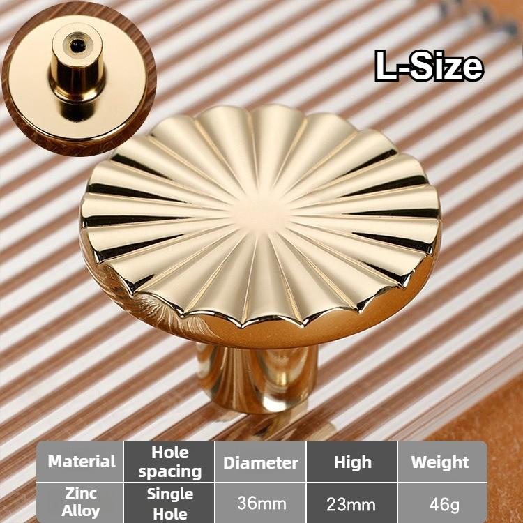 Modern Minimalist Light Luxury Zinc Alloy Semicircular Pair-Mounted Pulls Nordic Style Cabinet Kitchen Drawer Wardrobe Handles