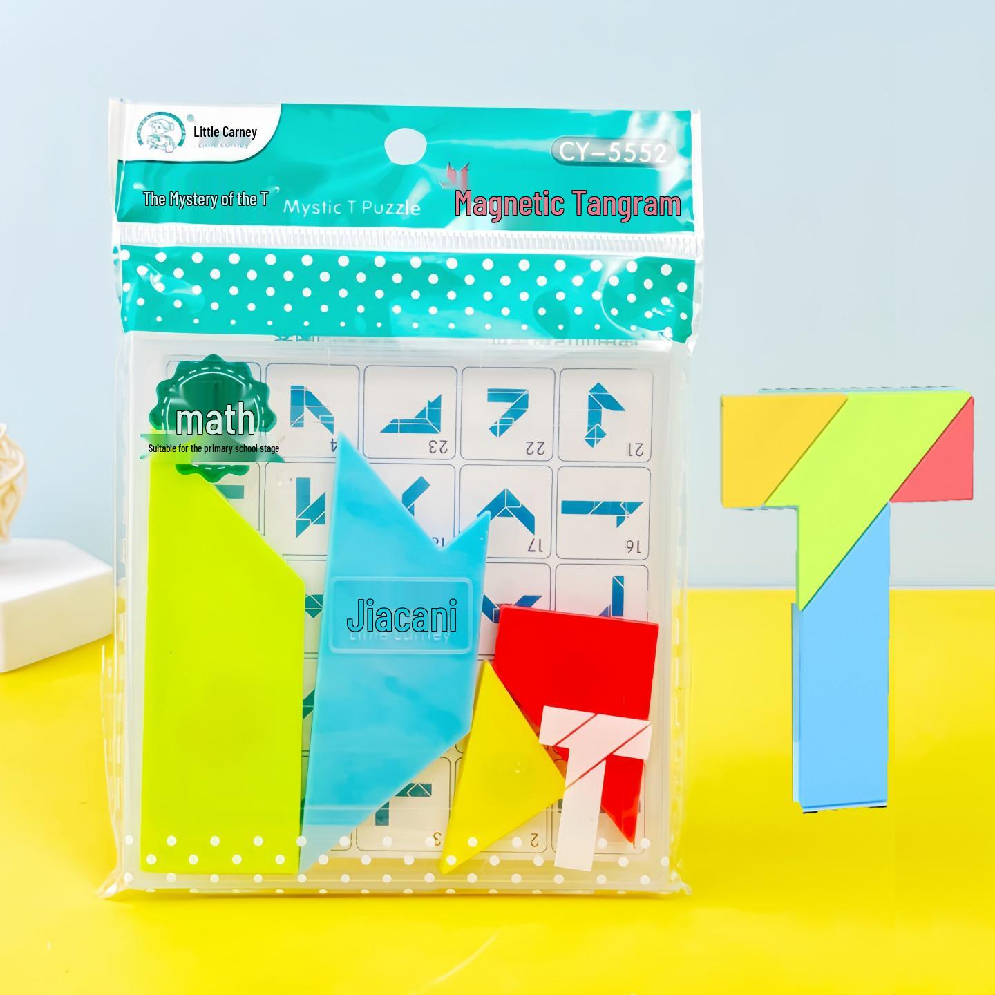 Little Kani 5552: Magnetic T-Shape Puzzle for Kids Learning T-Shape Board