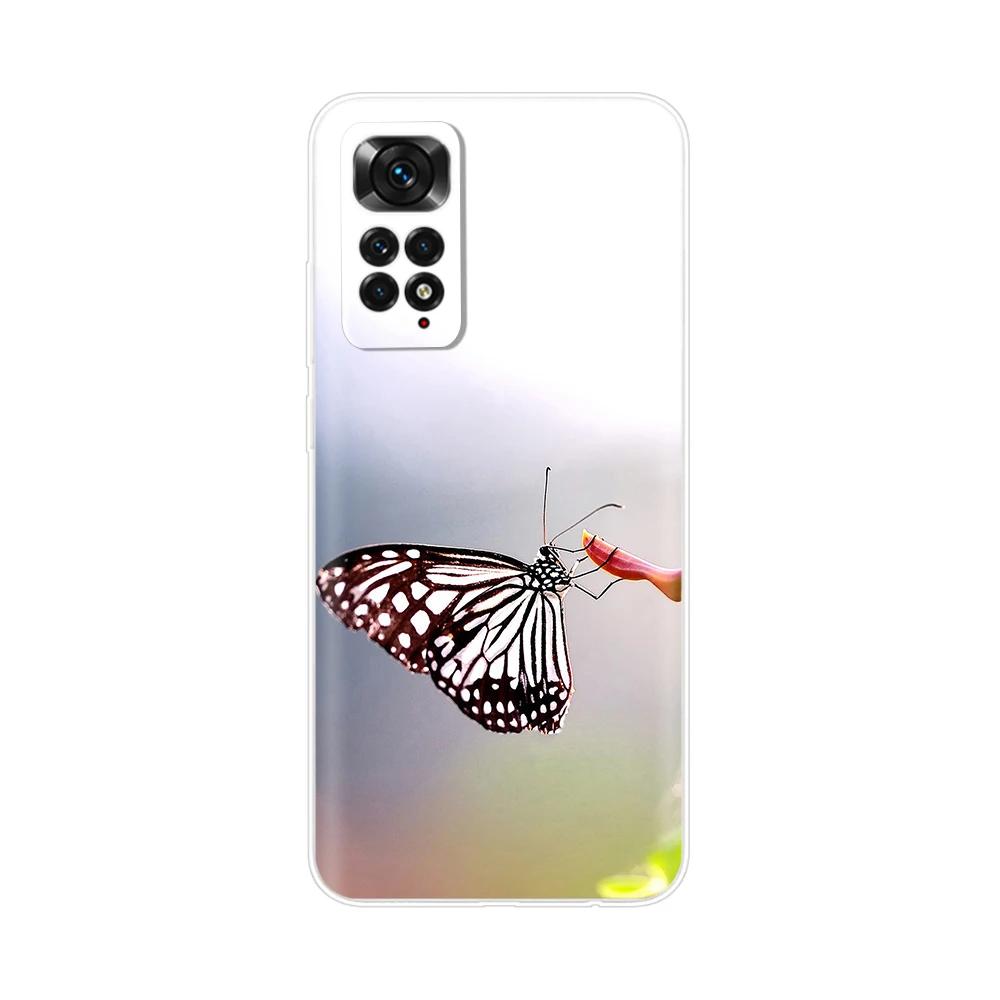 For Redmi Note 11 Case Soft Clear TPU Silicone Bumper Back Cover for Xiaomi Redmi Note11 Note 11 Pro 5G 4G 11s Phone Case Coque