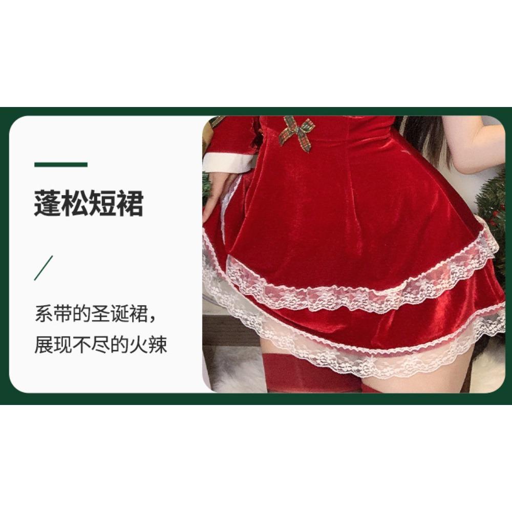 Domila's New Sexy Christmas Robe Is Hot and Free of Uniform Temptation Bedding Teasing Pajamas