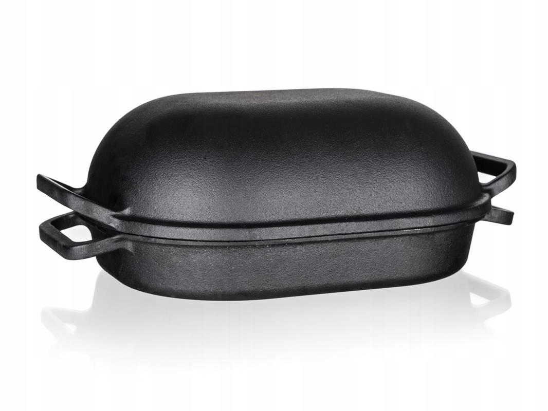 Cast iron roasting pan Bread baking