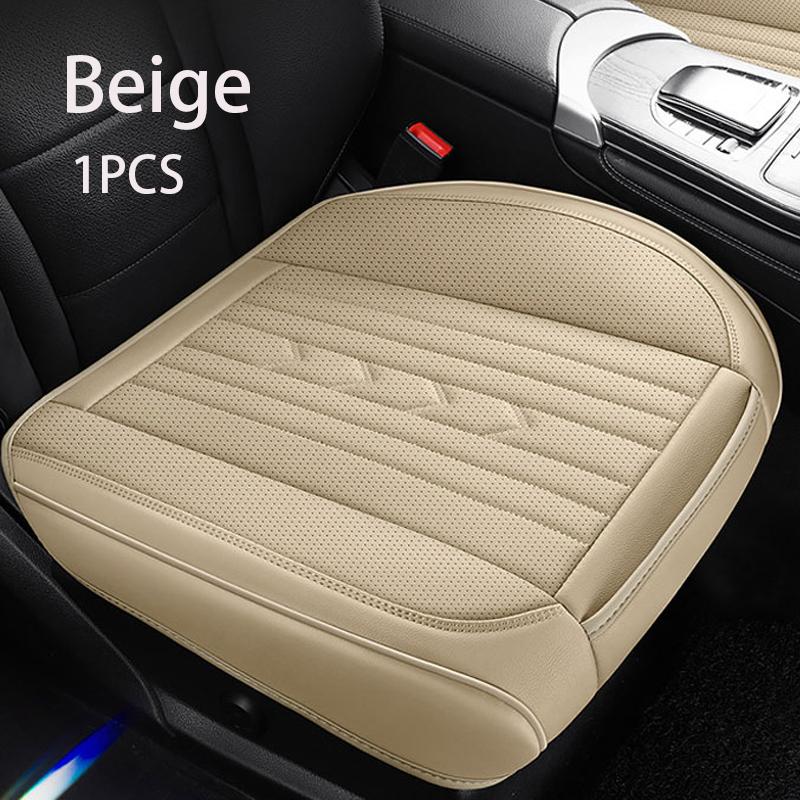 

1PCS Universal PU Leather Car Seat Cover Full Surround Bottom Seat Cushion Breathable Durable Auto Seat Protector Pad Accessory
