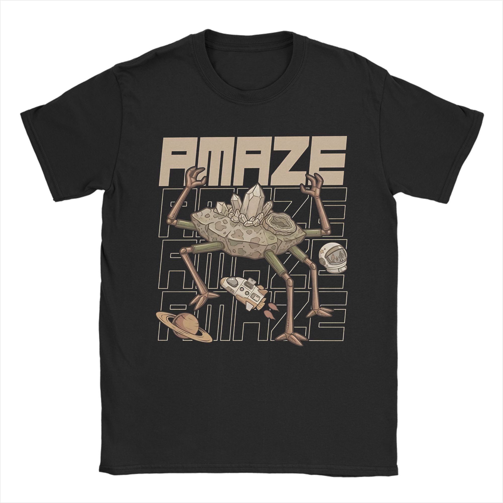 

Amaze Amaze Amaze Funny Alien Sci Fi Lovers Project Hail Mary Cotton T Shirt For Couple Y2K T Shirts Tee Shirt Plus Size Clothes S разноцветный