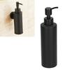 Butelka na balsam z czarnej stali nierdzewnej 304, smukły dozownik do mydła do łazienki, domu, hotelu, smukły dozownik do mydła, dozownik do mydła do hotelu