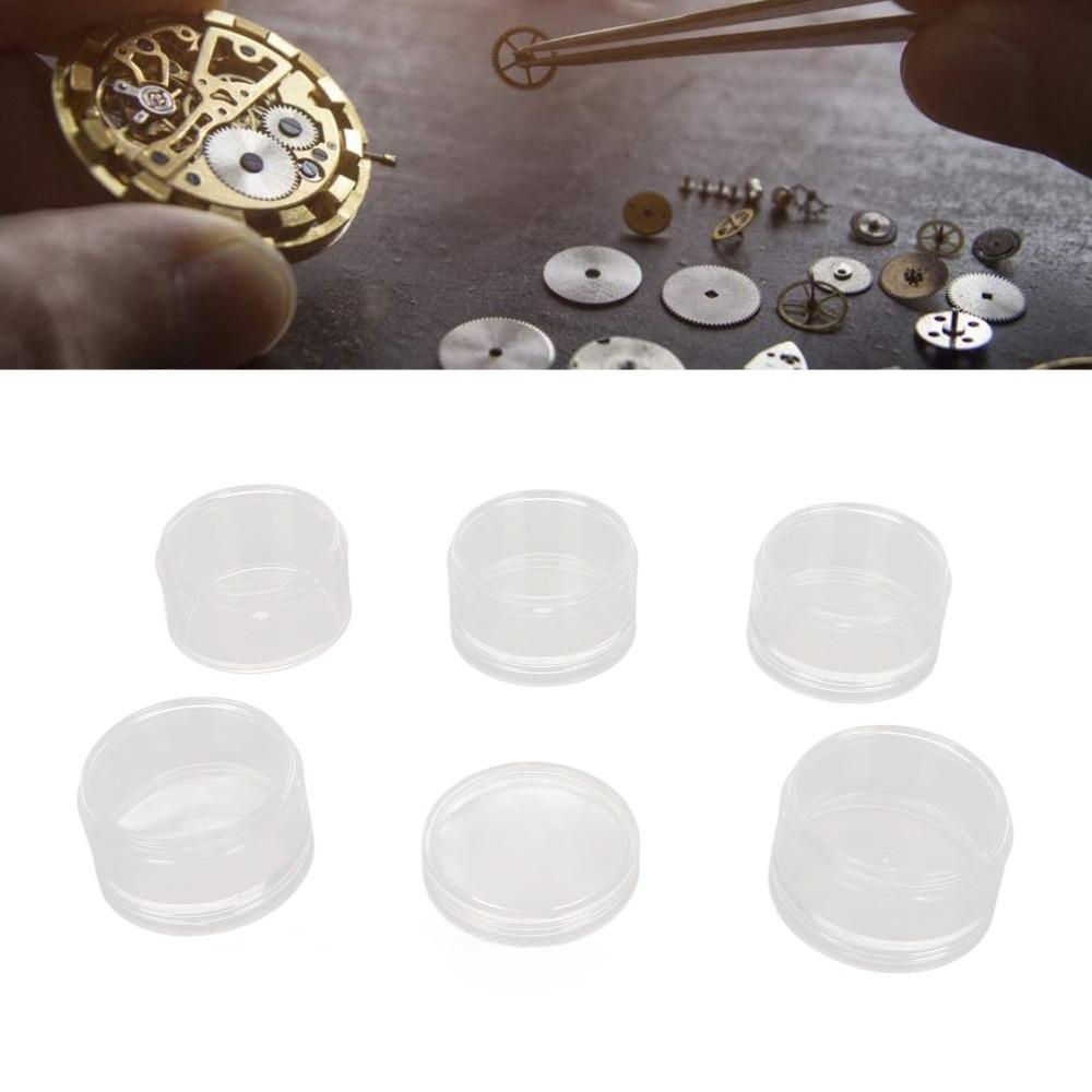 Stackable design Stackable Organizer Tray Transparent Component Box Watch movement screw storage