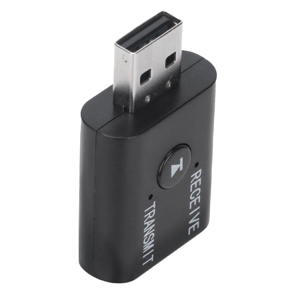 Adaptateur USB Bluetooth 2 en 1, récepteur/émetteur sans fil, pour ordinateur portable, ordinateur de bureau, casque, haut-parleur