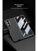 Solid Color Electroplated Leather Case for Samsung Z Fold7