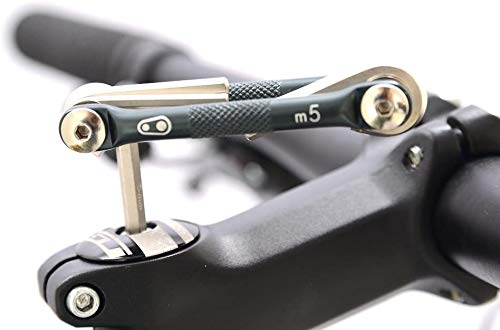 CRANKBROTHERS Multi-5 Portable Bicycle Tool Multi-Tool Nickel/Black