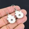 Halloween Sale Rainbow Moonstone Stone 925 Silver Dangle Drop Earrings Jewelry