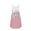 Lässiges Sommerkleid für Damen mit Taschen, Sommer-Boho-Strandkleid, Urlaubskleider für Damen, V-Ausschnitt, Knöpfe, lockere Tank-Kleider