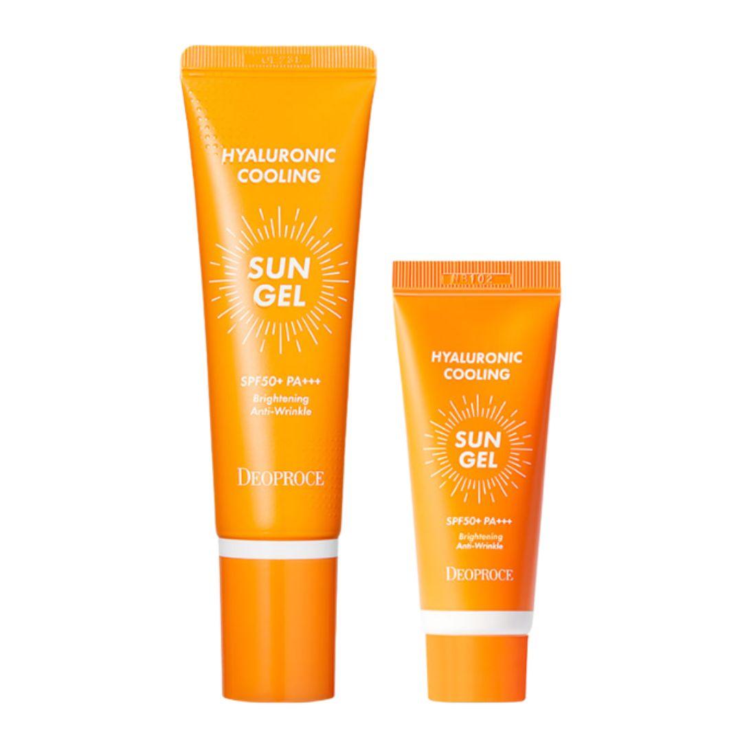 DEOPROCE Hyaluronic Cooling Sun Gel Special Edition SPF 50+ PA+++ (50g + 20g) 1set