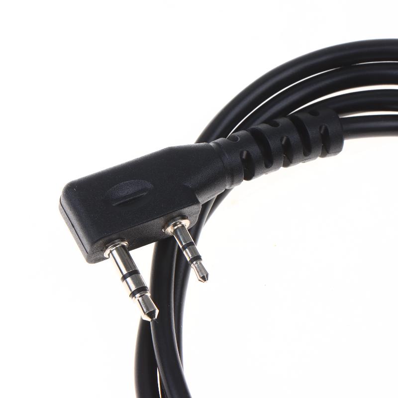 Cavo di Estensione Microfono Auricolare Walkie Talkie 1M Tipo K a 2 Pin Accessorio Radioamatoriale Per Uv-5R 888S