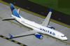 GeminiJets G2UAL1255 United Airlines Boeing 737 MAX 8 Scale N17265; 1200