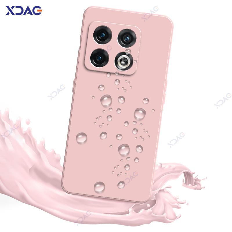 Mobile Phone Case for OnePlus 10 Pro One Plus 10Pro 5G 360 Soft Luxury Square Liquid Silicone Back Cover Waterproof Bag