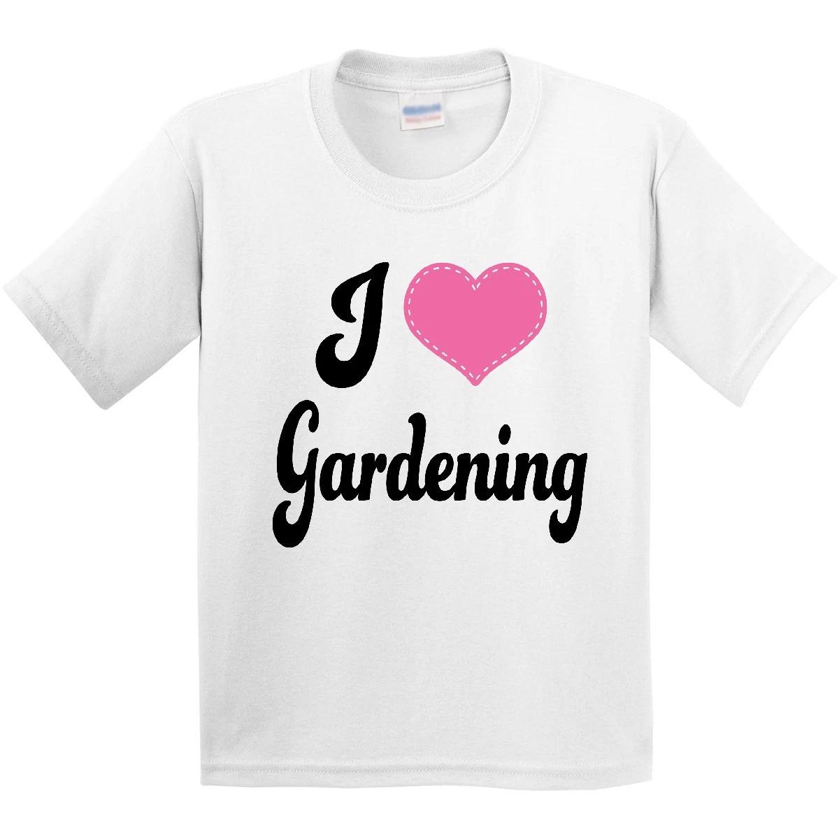 Inktastic Gardener I Love Gardening Youth T-Shirt Organic Flowers Flower Garden 100