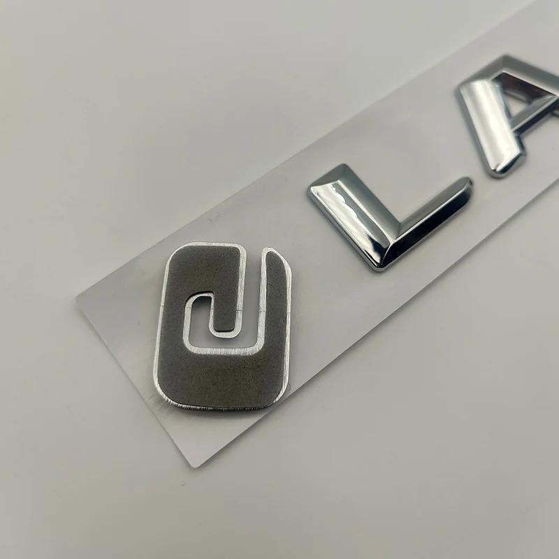 3D ABS Car Trunk Letters Sticker For Mercedes-Benz GLA35 GLA45 AMG GLA 200 220 250 260 X156 H247 Emblem Logo Badge Accessories