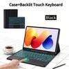 Detachable Bluetooth Keyboard Case for Redmi Pad Pro & Redmi Pad 2 Pro 12.1-inch Tablet - Compatible with Poco Pad
