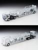TOMYTEC Tomica Limited Vintage Neo Scale Isuzu 810EX Car Transporter Antico ASZ022 Vehicle Transport Trailer 1/64 LV-N225b (Silver) - (Assembled)